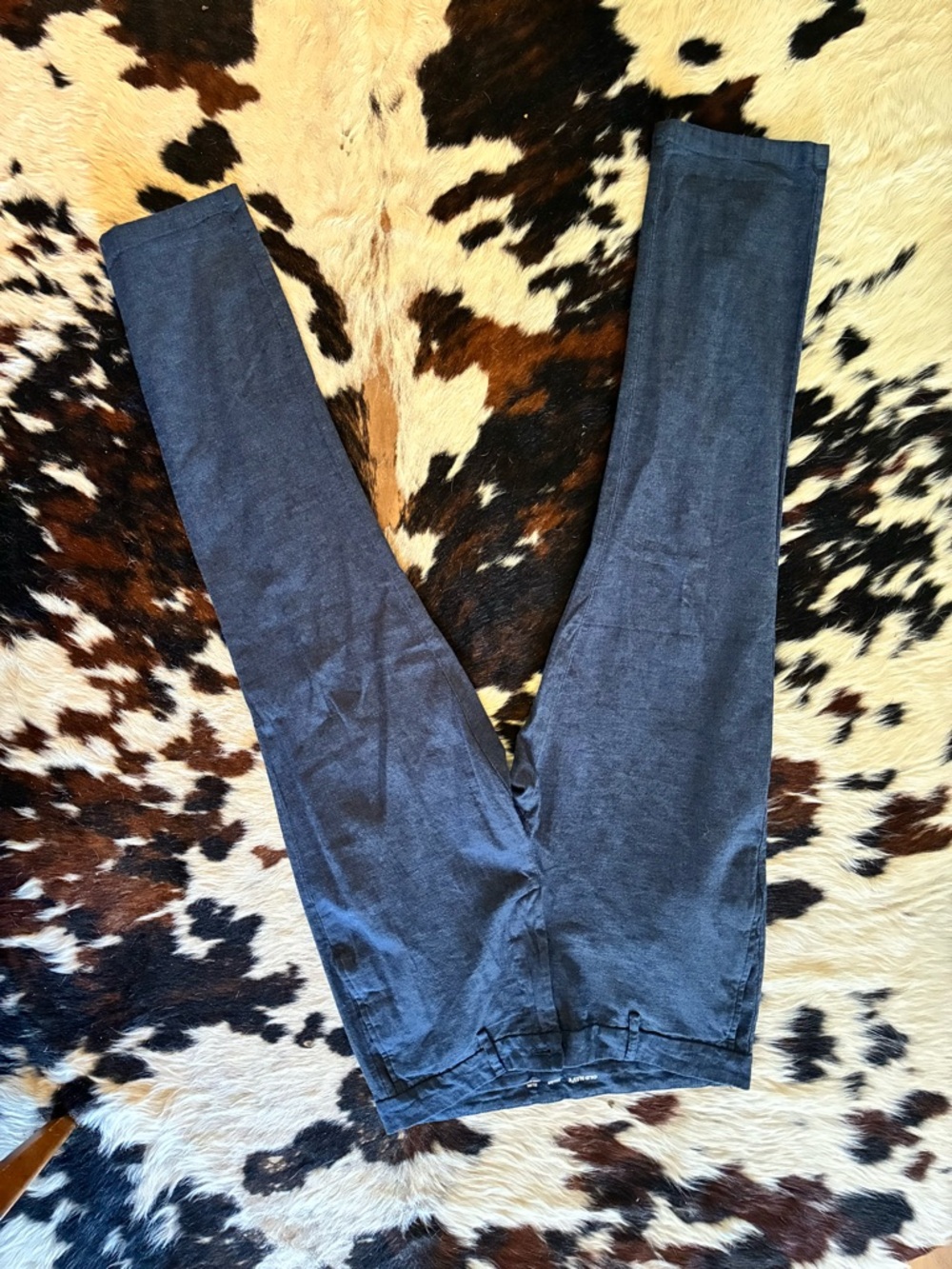 Old Navy blue linen blend dress pants